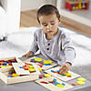 Melissa &amp; Doug Wooden Pattern Blocks &amp; Boards Image 3