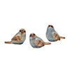 Melrose International Bird Figurine (Set Of 6) 4In Image 1