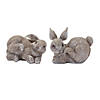 Melrose International Bunny Figurine (Set Of 4) 5.25In Image 1