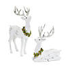 Melrose International Deer Figurine (Set Of 2) 15.75In Image 1