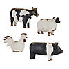 Melrose International Farm Animal Candleholder (Set Of 4) 8In Image 1