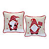 Melrose International Gnome Holiday Pillow (Set Of 2) 16In Image 1