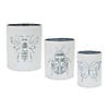 Melrose International Insect Pot (Set Of 3) 7.75In Image 1