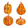 Melrose International Led Pumpkin (Set Of 4) 6.75In Image 1