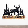 Melrose International Merry Christmas Sign (Set Of 2) 18In Image 1