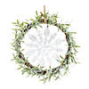Melrose International Mini Wreath W/Snowflake (Set Of 6) 7.5In Image 1