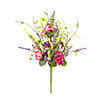 Melrose International Mixed Floral Bush (Set Of 6) 21In Image 1