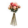 Melrose International Peony Bouquet (Set Of 6) 16In Image 1