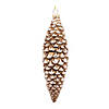 Melrose International Pine Cone Ornament (Set Of 12) 7.25In Image 2