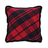 Melrose International Plaid Pillow (Set Of 2) 20In Image 1