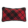 Melrose International Plaid Pillow (Set Of 2) 20In Image 2