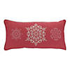 Melrose International Snowflake Pillow (Set Of 2) 17In Image 2