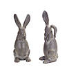 Melrose International Standing Rabbit Figurine (Set of 2) Image 1