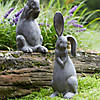 Melrose International Standing Rabbit Figurine (Set of 2) Image 1