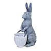 Melrose International Distressed Garden Rabbit Statue (Set of 2) main image 1