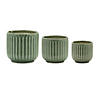 Melrose International Terracotta Pot (Set Of 3) 5In Image 1