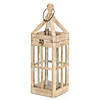 Melrose International Wooden Lantern, 19 and 27 Inches  (Set of 2) Image 2