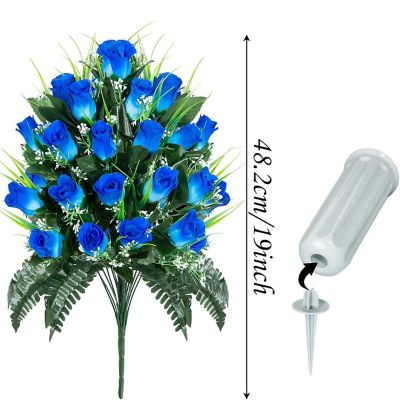 Memorial Floral Bouquets with Vase Image 1