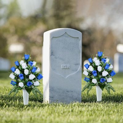 Memorial Floral Bouquets with Vase Image 2