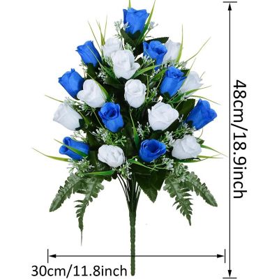 Memorial Floral Bouquets with Vase Image 1