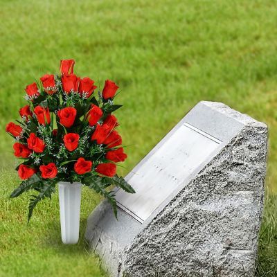 Memorial Floral Bouquets with Vase Image 2