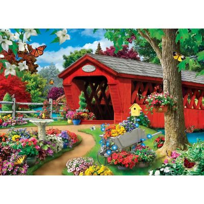 Memory Lane - Butterfly Bridge 1000 Piece Jigsaw Puzzle Image 2