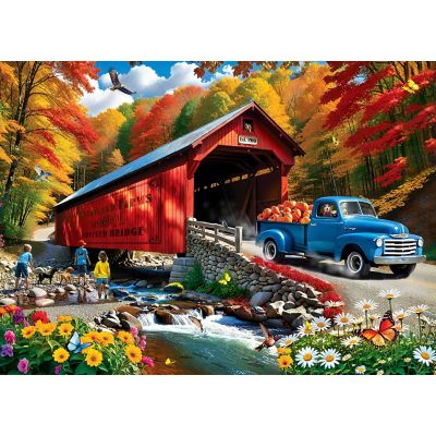 Memory Lane - Rustic Passage 1000 Piece Jigsaw Puzzle Image 2