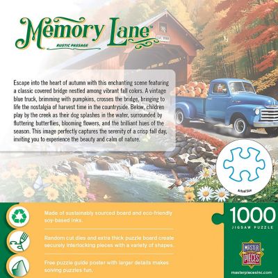 Memory Lane - Rustic Passage 1000 Piece Jigsaw Puzzle Image 3