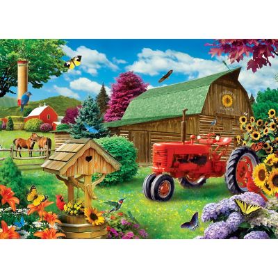 Memory Lane - Sunflower Ranch 1000 Piece Jigsaw Puzzle Image 2