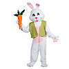 Men&#8217;s Easter Bunny Costume with Vest & Carrot Image 1