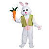 Men&amp;#8217;s Easter Bunny Costume with Vest &amp; Carrot Image 1
