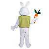 Men&#8217;s Easter Bunny Costume with Vest & Carrot Image 1