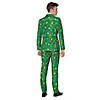 Men&#8217;s Green Christmas Tree Suit - Medium Image 1