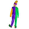 Men&#8217;s Mardi Gras Jester Costume Image 1