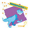 Menorahsaurus Rex Sign Craft Kit - Makes 12 - Less Than Perfect Image 1