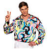 Men's 60s Multicolor Costume Shirt Image 1