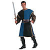 Men's Blue & Black Medieval Tabard Image 1