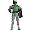 Men's Classic Deluxe Star Wars&#8482; Boba Fett Costume Image 1