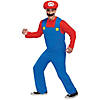 Men's Classic Mario Costume &#8211; Small Image 1