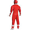Men's Classic Muscle Mighty Morphin Power Ranger Red Ranger &#8211; Large Image 2