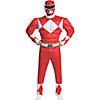 Men's Classic Muscle Mighty Morphin Power Ranger Red Ranger Image 1