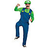 Men's Classic Super Mario Bros.&#8482; Luigi Costume - 38-40 Image 1
