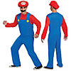 Men's Classic Super Mario Bros.&#8482; Mario Costume Image 1