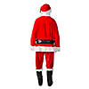 Men's Complete Velour Santa Suit Costume Image 1