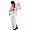 Men's Deluxe Elvis Presley Eagle Jumpsuit Costume Image 1