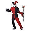 Men's Deluxe Evil Jester Costume Image 1