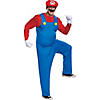 Men's Deluxe Super Mario Bros.&#8482; Mario Costume Image 1