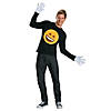 Men's Emoji Smile Costume Kit Image 1