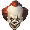 Men's IT Deluxe Pennywise Latex Mask - One Size Image 1