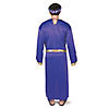 Men's King Melchior Polyester Nativity Costume with Headpiece - One Size Image 1